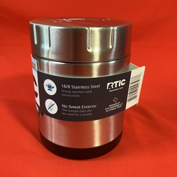 RTIC 12 oz Stainless Steel Food Container / Insulated For Hot And Cold / 635 - Picture 4 of 10